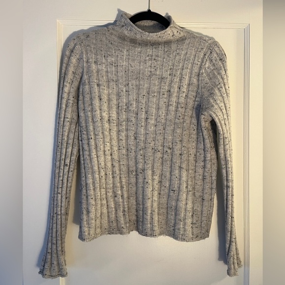 Madewell Women's Grey Evercrest Turtleneck Sweater size Medium - Picture 2 of 2